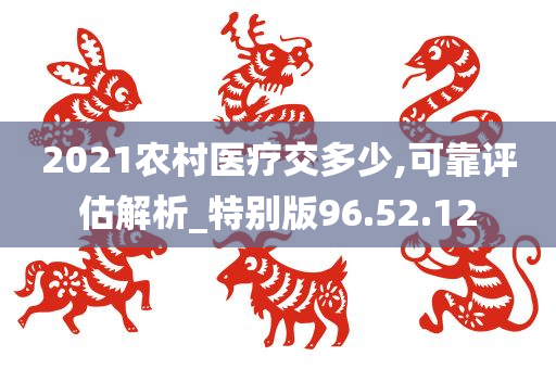 2021农村医疗交多少,可靠评估解析_特别版96.52.12