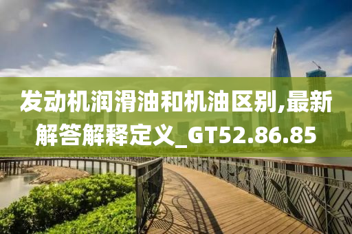 发动机润滑油和机油区别,最新解答解释定义_GT52.86.85