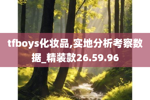 tfboys化妆品,实地分析考察数据_精装款26.59.96