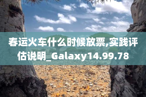 春运火车什么时候放票,实践评估说明_Galaxy14.99.78