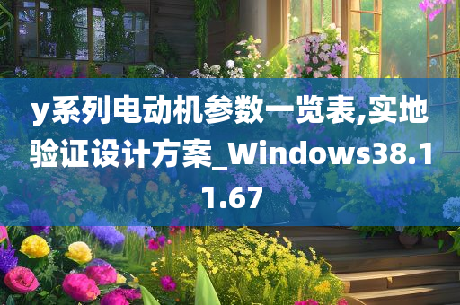 y系列电动机参数一览表,实地验证设计方案_Windows38.11.67