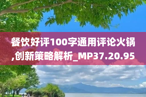 餐饮好评100字通用评论火锅,创新策略解析_MP37.20.95