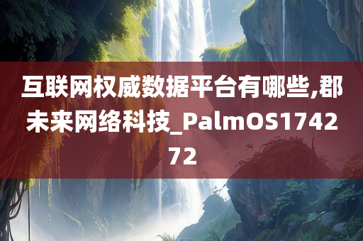 互联网权威数据平台有哪些,郡未来网络科技_PalmOS174272