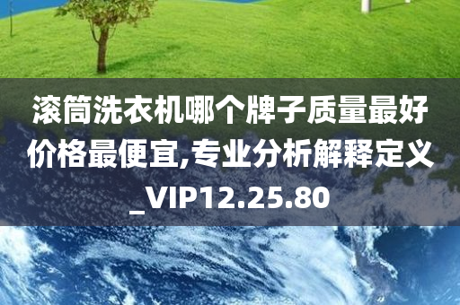 滚筒洗衣机哪个牌子质量最好价格最便宜,专业分析解释定义_VIP12.25.80