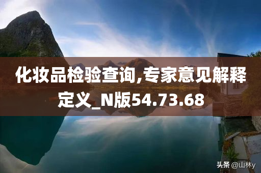 化妆品检验查询,专家意见解释定义_N版54.73.68