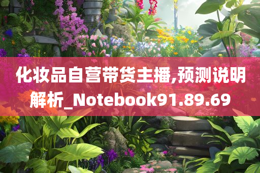 化妆品自营带货主播,预测说明解析_Notebook91.89.69