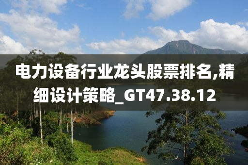 电力设备行业龙头股票排名,精细设计策略_GT47.38.12