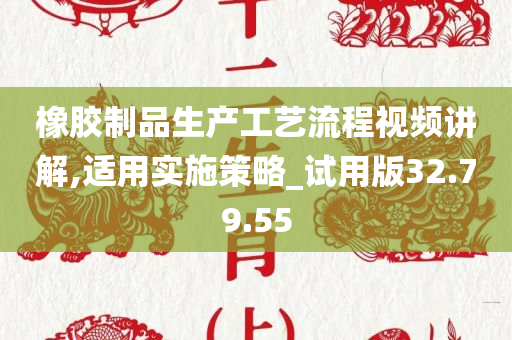 橡胶制品生产工艺流程视频讲解,适用实施策略_试用版32.79.55