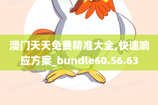 澳门天天免费精准大全,快速响应方案_bundle60.56.63