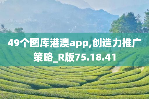 49个图库港澳app,创造力推广策略_R版75.18.41