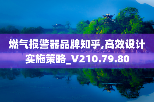 燃气报警器品牌知乎,高效设计实施策略_V210.79.80