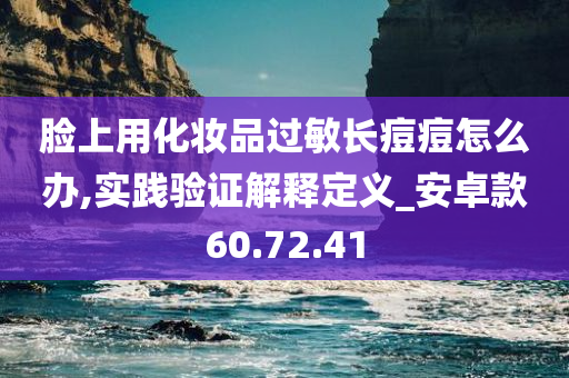 脸上用化妆品过敏长痘痘怎么办,实践验证解释定义_安卓款60.72.41