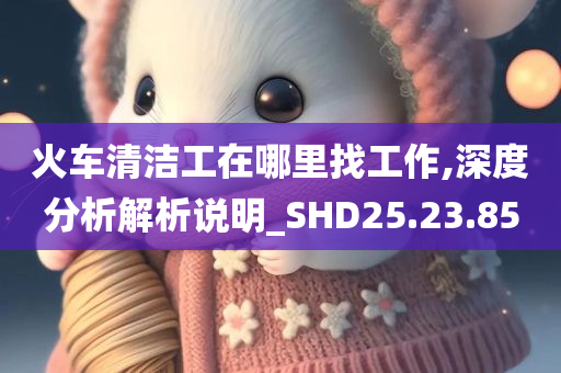 火车清洁工在哪里找工作,深度分析解析说明_SHD25.23.85