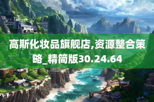 高斯化妆品旗舰店,资源整合策略_精简版30.24.64