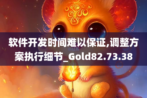 软件开发时间难以保证,调整方案执行细节_Gold82.73.38