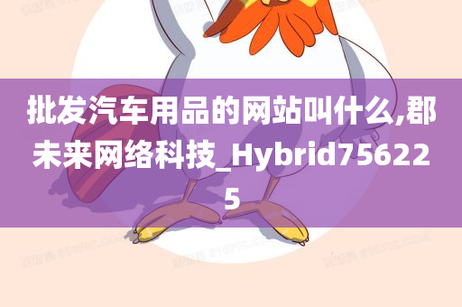 批发汽车用品的网站叫什么,郡未来网络科技_Hybrid756225