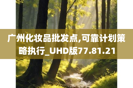 广州化妆品批发点,可靠计划策略执行_UHD版77.81.21