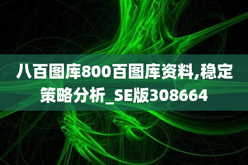 八百图库800百图库资料,稳定策略分析_SE版308664