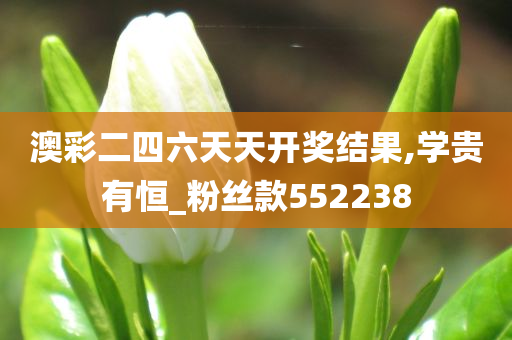 澳彩二四六天天开奖结果,学贵有恒_粉丝款552238