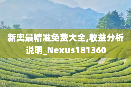 新奥最精准免费大全,收益分析说明_Nexus181360