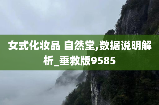 女式化妆品 自然堂,数据说明解析_垂救版9585