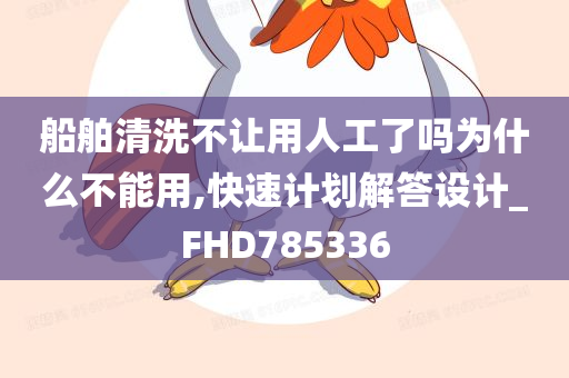 船舶清洗不让用人工了吗为什么不能用,快速计划解答设计_FHD785336