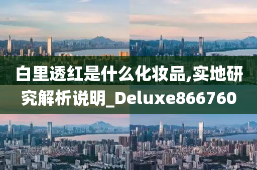 白里透红是什么化妆品,实地研究解析说明_Deluxe866760