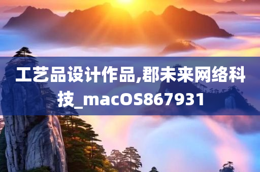 工艺品设计作品,郡未来网络科技_macOS867931