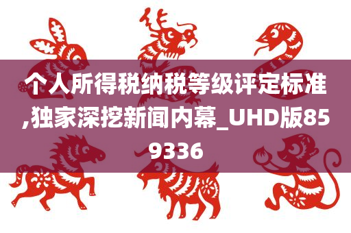 个人所得税纳税等级评定标准,独家深挖新闻内幕_UHD版859336