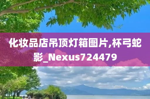 化妆品店吊顶灯箱图片,杯弓蛇影_Nexus724479