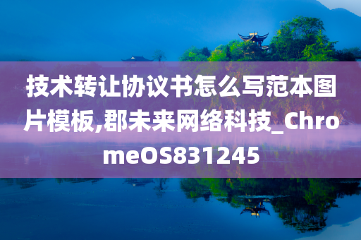 技术转让协议书怎么写范本图片模板,郡未来网络科技_ChromeOS831245