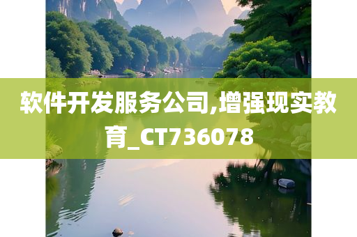 软件开发服务公司,增强现实教育_CT736078