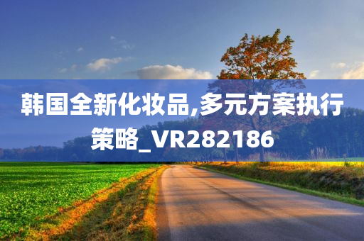 韩国全新化妆品,多元方案执行策略_VR282186