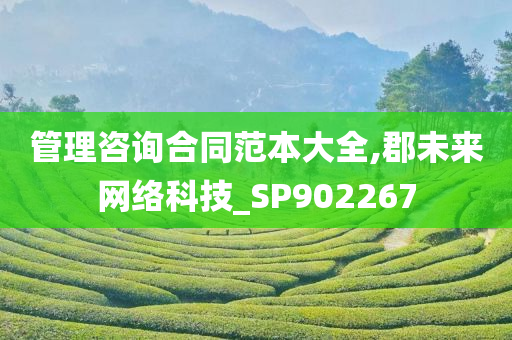 管理咨询合同范本大全,郡未来网络科技_SP902267