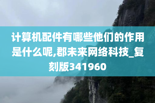 计算机配件有哪些他们的作用是什么呢,郡未来网络科技_复刻版341960