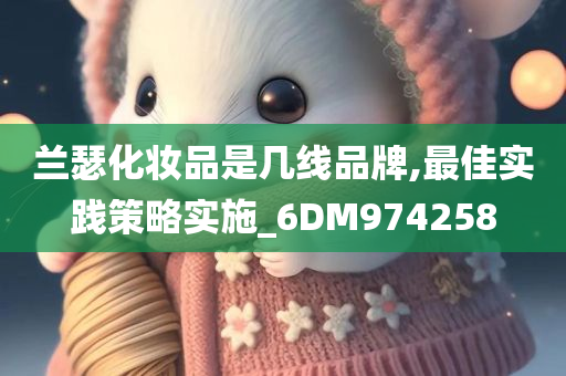 兰瑟化妆品是几线品牌,最佳实践策略实施_6DM974258