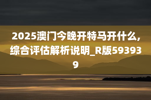 2025澳门今晚开特马开什么,综合评估解析说明_R版593939