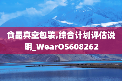 食品真空包装,综合计划评估说明_WearOS608262