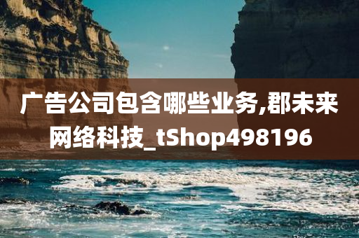 广告公司包含哪些业务,郡未来网络科技_tShop498196