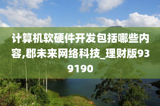 计算机软硬件开发包括哪些内容,郡未来网络科技_理财版939190