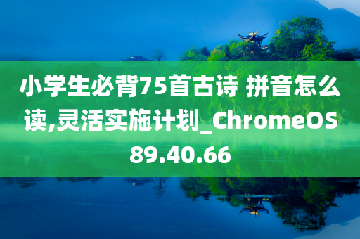 小学生必背75首古诗 拼音怎么读,灵活实施计划_ChromeOS89.40.66