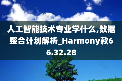 人工智能技术专业学什么,数据整合计划解析_Harmony款66.32.28