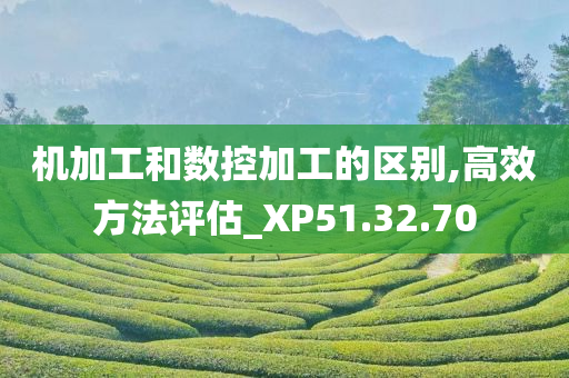 机加工和数控加工的区别,高效方法评估_XP51.32.70