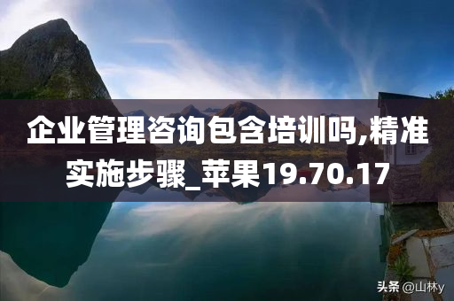 企业管理咨询包含培训吗,精准实施步骤_苹果19.70.17