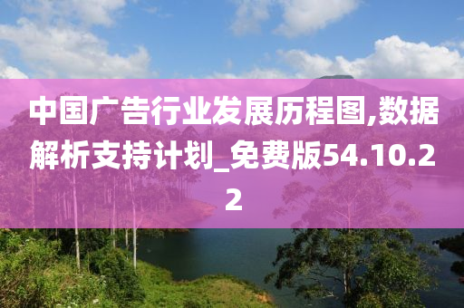 中国广告行业发展历程图,数据解析支持计划_免费版54.10.22