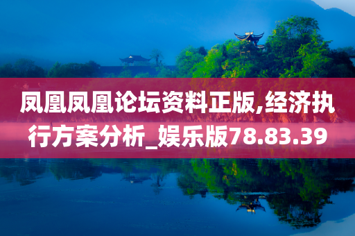 凤凰凤凰论坛资料正版,经济执行方案分析_娱乐版78.83.39