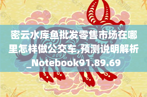 密云水库鱼批发零售市场在哪里怎样做公交车,预测说明解析_Notebook91.89.69