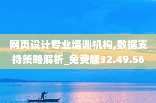 网页设计专业培训机构,数据支持策略解析_免费版32.49.56