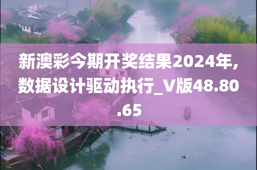 新澳彩今期开奖结果2024年,数据设计驱动执行_V版48.80.65