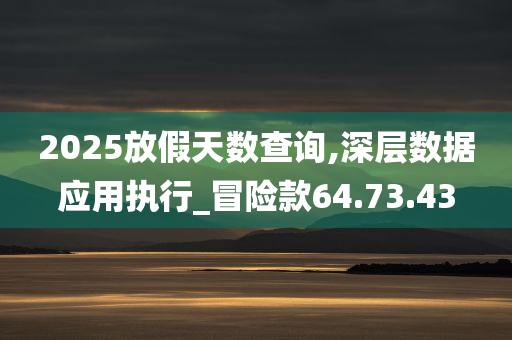 2025放假天数查询,深层数据应用执行_冒险款64.73.43